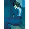 Boutiques de musées Reproduction Pablo Picasso - Femme assise au fichu