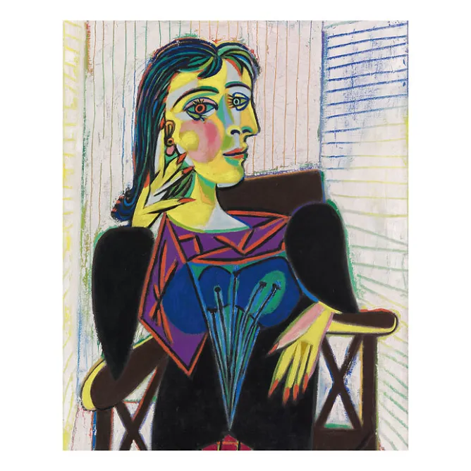 Boutiques de musées Reproduction Pablo Picasso - Portrait de Dora Maar, 1937 - 24x30cm Sale