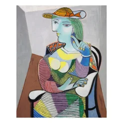 Affiches Et Reproductions<Boutiques de musées Reproduction Pablo Picasso - Portrait de Marie-Thérèse, 1937 - 24x30cm