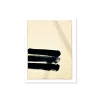 Affiches Et Reproductions<Boutiques de musées Reproduction Pierre Soulages - Gouache sur papier marouflé sur toile, 1977 - 24x30 cm