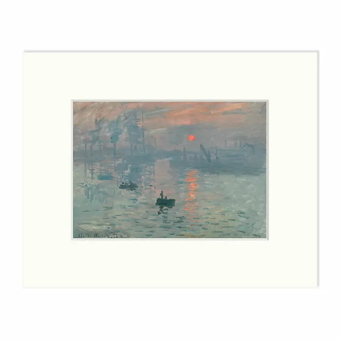 Boutiques de musées Reproduction sous Marie-Louise Claude Monet - Impression, soleil levant, 1872 Hot