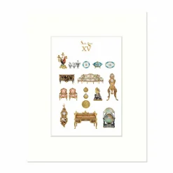 Affiches Et Reproductions<Boutiques de musées Reproduction sous Marie-Louise - Style Louis XV