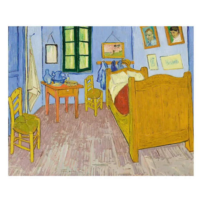 Boutiques de musées Reproduction Vincent van Gogh - La chambre à Arles, 1889 - 24x30cm Discount