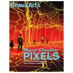 Boutiques de musées Revue Beaux Arts Hors-Série / Miguel Chevalier - Pixels. Une expérience interactive avec l'univers créatif de l'IA - Grand Palais Immersif Hot