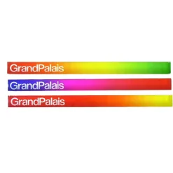 Boutiques de musées Règle cubique 20CM Bleu/rose Logo Grand Palais Discount