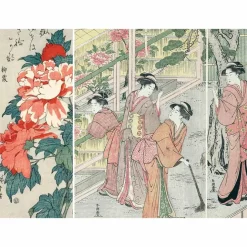Livres D'Art<Boutiques de musées Roses, pivoines et iris par les grands maîtres de l'estampe japonaise