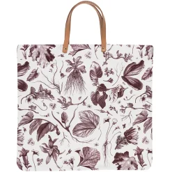 Sacs, Tote Bags<Boutiques de musées Sac cabas rouge Herbier du roi - Maison Baluchon