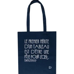 Boutiques de musées Sac Citation - Journal d'Eugène Delacroix, 22 juin 1863 Hot