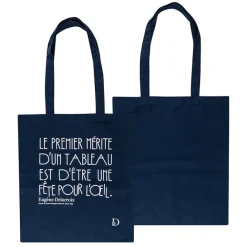 Boutiques de musées Sac Citation - Journal d'Eugène Delacroix, 22 juin 1863 Hot