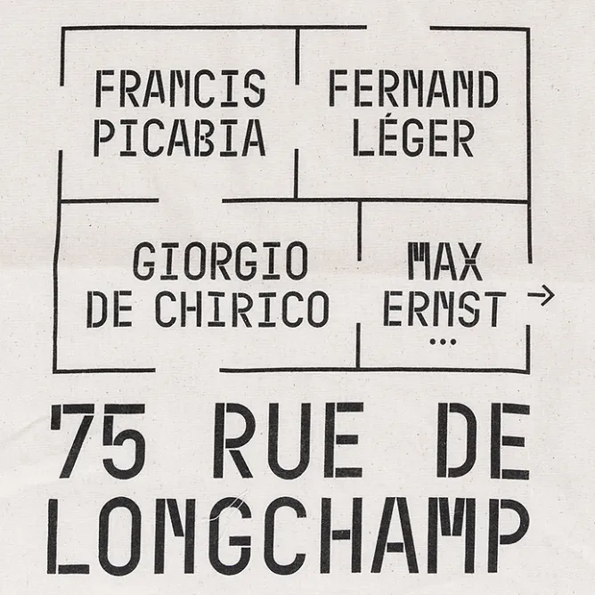 Sacs, Tote Bags<Boutiques de musées Sac de l'exposition Dans l'appartement de Léonce Rosenberg. De Chirico, Ernst, Léger, Picabia...