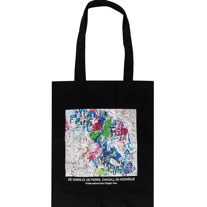Sacs, Tote Bags<Boutiques de musées Sac De verre et de pierre. Chagall en mosaïque - Musée National Marc Chagall, Nice
