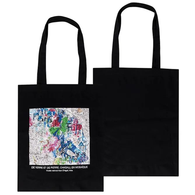 Sacs, Tote Bags<Boutiques de musées Sac De verre et de pierre. Chagall en mosaïque - Musée National Marc Chagall, Nice