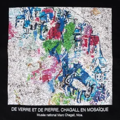 Sacs, Tote Bags<Boutiques de musées Sac De verre et de pierre. Chagall en mosaïque - Musée National Marc Chagall, Nice