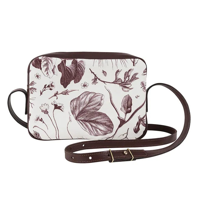 Sacs, Tote Bags<Boutiques de musées Sac à main rouge Herbier du Roi - Maison Baluchon