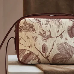 Sacs, Tote Bags<Boutiques de musées Sac à main rouge Herbier du Roi - Maison Baluchon