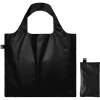 Boutiques de musées Sac noir métallique avec pochette zippée 50x42cm Best