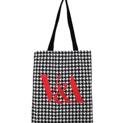 Sacs, Tote Bags<Boutiques de musées Sac Pied-de-poule blanc - V&A