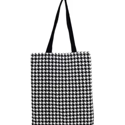 Sacs, Tote Bags<Boutiques de musées Sac Pied-de-poule blanc - V&A
