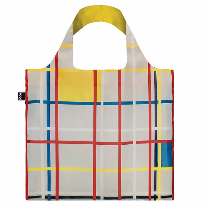 Boutiques de musées Sac Piet Mondrian - New York City 3 recyclé - 50 x 42cm - Loqi
