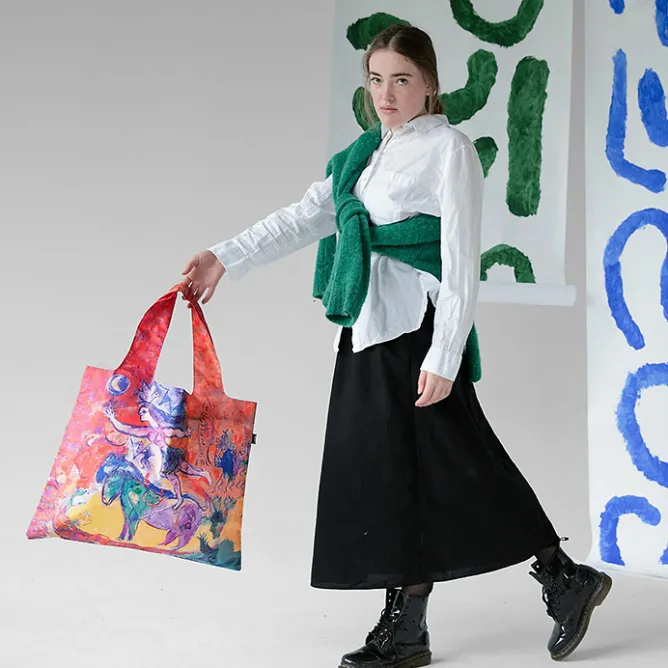 Boutiques de musées Sac recyclé Marc Chagall - Le cirque - Loqi Best