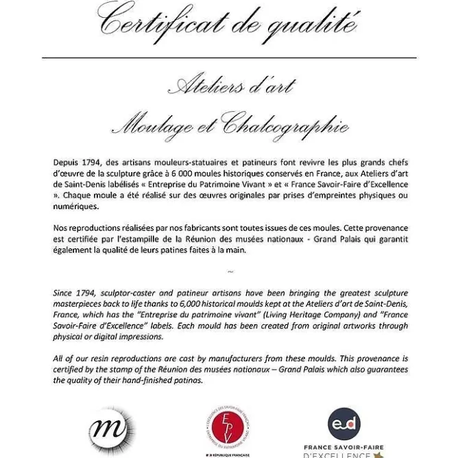 Boutiques de musées Saint Michel terrassant le dragon Outlet