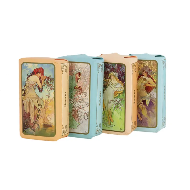 Corps & Bain<Boutiques de musées Savon aromatique Alphonse Mucha - L'Automne, 1896 - Cèdre, ambre et musc, 150g
