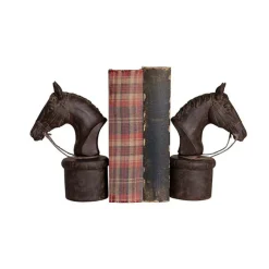 Art De La Maison<Boutiques de musées Serre-livres en résine Tête de cheval