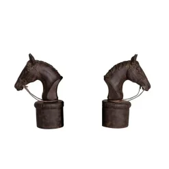 Art De La Maison<Boutiques de musées Serre-livres en résine Tête de cheval