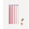 Écriture<Boutiques de musées Set de 6 crayons à papier Dégradé rose