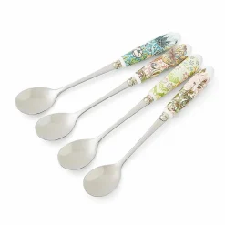 Art De La Table<Boutiques de musées Set de 4 cuillères à dessert Fleurs et fruits - Morris & Co.