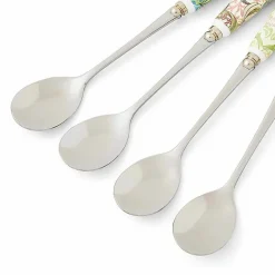 Art De La Table<Boutiques de musées Set de 4 cuillères à dessert Fleurs et fruits - Morris & Co.