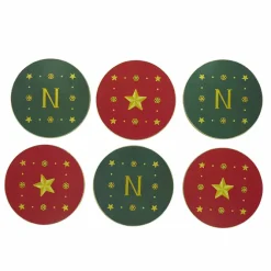 Boutiques de musées Set de 6 Dessous de verres Emblèmes Napoléon Discount