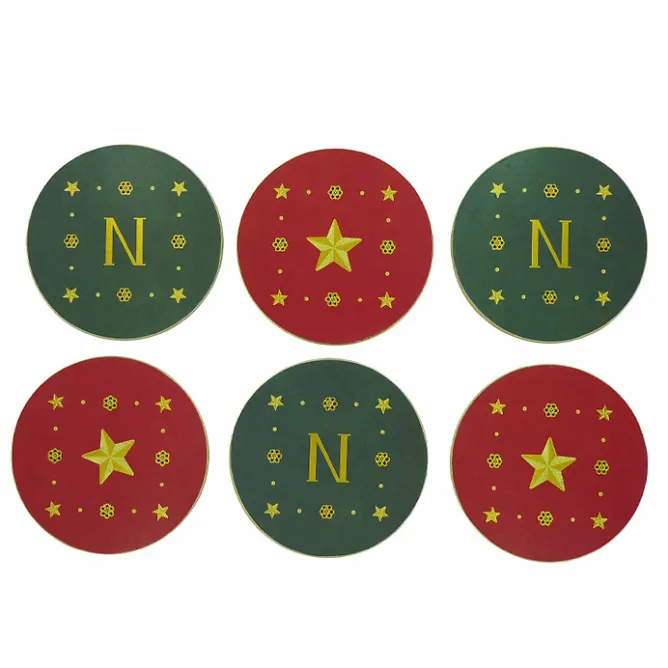Boutiques de musées Set de 6 Dessous de verres Emblèmes Napoléon Discount