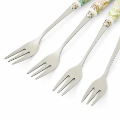 Boutiques de musées Set de 4 fourchettes à dessert Fleurs et fruits - Morris & Co. Best