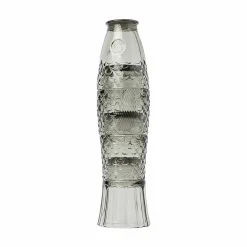 Boutiques de musées Set de 4 verres empilables Koifish - Gris - Doiy Discount
