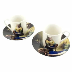 Art De La Table<Boutiques de musées Set Expresso Vermeer - La laitière - Rijks Museum
