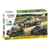 Boutiques de musées Set 3 Maquettes Renault, Valentine, Panzer - Cobi Historical Collection World war II New