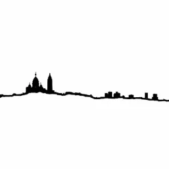 Boutiques de musées Silhouette Paris Mini 19 cm - The Line Outlet