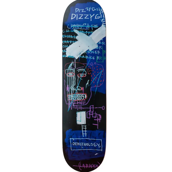 Design|Art De La Maison<Boutiques de musées Skateboards triptyque Jean-Michel Basquiat Horn Players - The Skateroom
