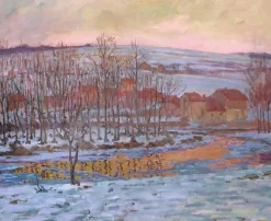 Panneaux Acryliques|Toiles Sur Châssis<Boutiques de musées Soir d'hiver à Pontarlier (panneaux acryliques)