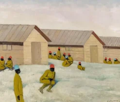 Boutiques de musées Soldats sénégalais au camp de Mailly (toiles encadrées) New