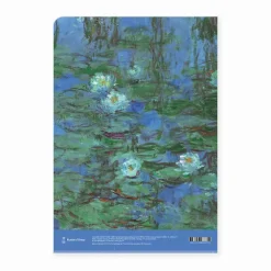 Boutiques de musées Sous-chemise A4 Claude Monet - Nymphéas bleus, entre 1916 et 1919 Clearance