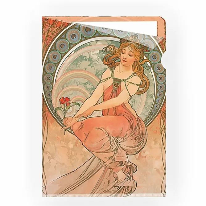 Boutiques de musées Sous-chemise Alphonse Mucha - La peinture - A4 Discount