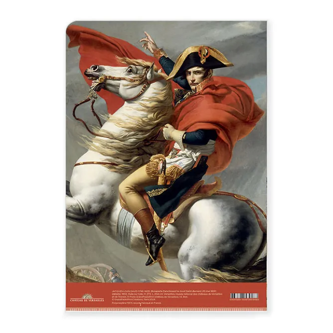 Boutiques de musées Sous-chemise Jacques-Louis David - Bonaparte franchissant le mont Saint-Bernard, 1802 - A4 Hot