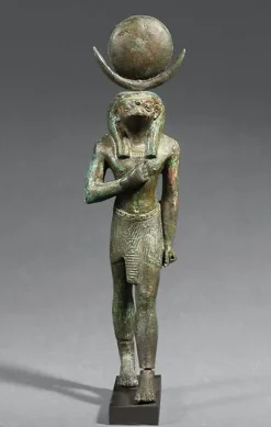 Panneaux Acryliques<Boutiques de musées Statuette du dieu-lune à tête de faucon Khonsou (panneaux acryliques)