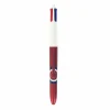 Boutiques de musées Stylo 4 couleurs Rouge effet glacé - Conseil constitutionnel Hot
