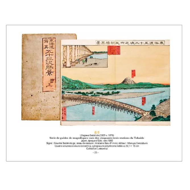 Catalogues D'Exposition<Boutiques de musées Sur la route du Tokaido - Chefs-d'œuvre de la collection Leskowicz - Catalogue d'exposition