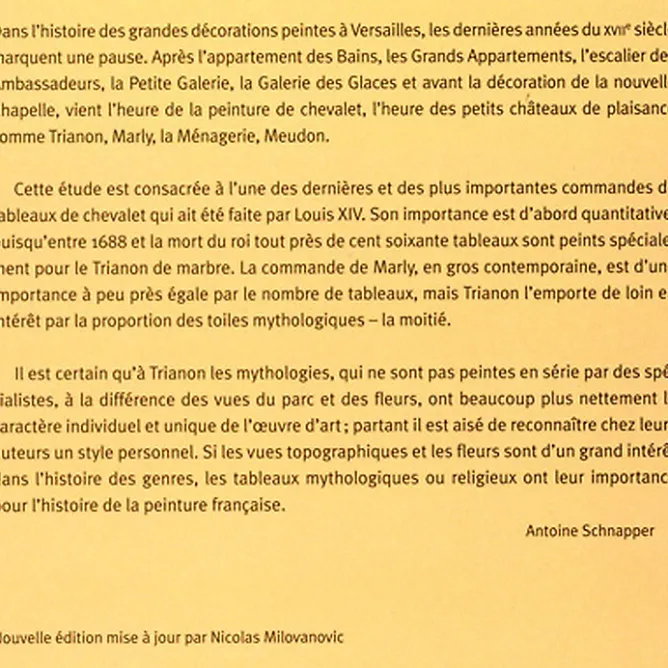 Livres D'Art<Boutiques de musées Tableaux pour le Trianon de marbre - Nouvelle édition