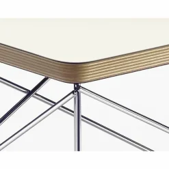 Boutiques de musées Table d'appoint LTR Eames - Contreplaqué blanc Outlet