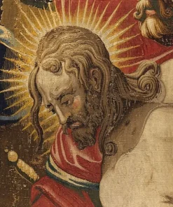 Boutiques de musées Tapisserie : tête de Christ de la tenture de Saint-Merry (panneaux aluminium)